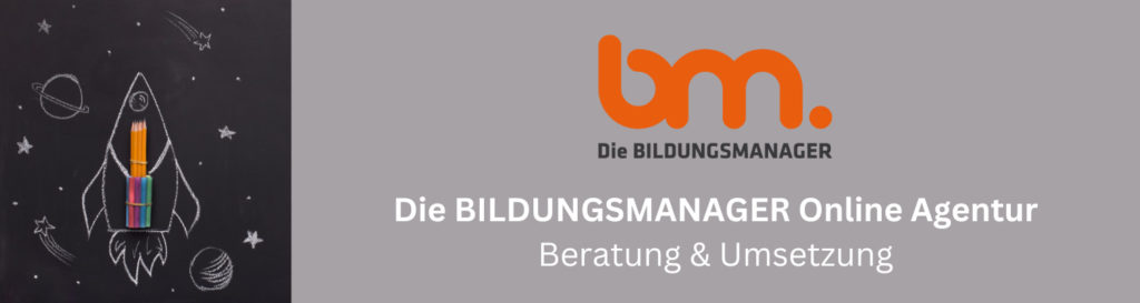 Die BILDUNGSMANAGER Online Agentur Shop